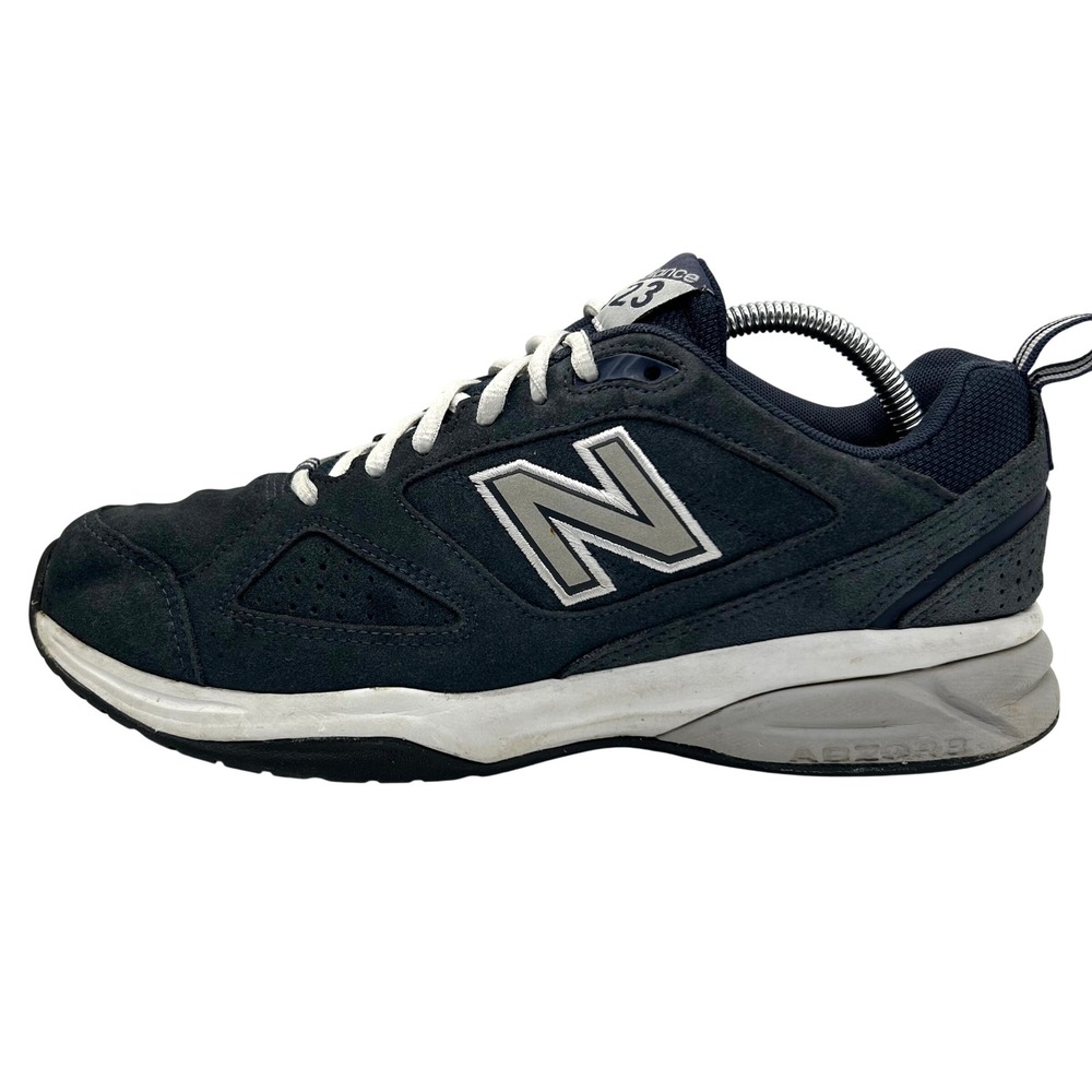 New Balance Shoes Mens 9.5D Navy Blue 623v3 Suede Training‎ Sneakers MX623NS3